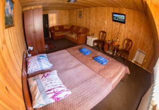 Гостиница Даурия Листвянка Улучшенный номер с 1 кроватью или 2 отдельными кроватями-3